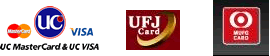 UC MasterCard＆UC VISA・UFJ Card